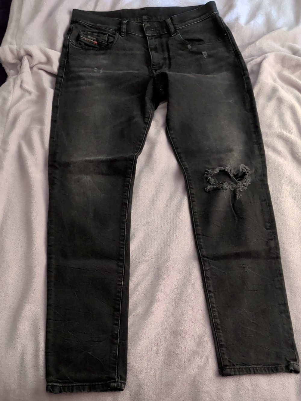 Diesel 2019 D Strukt Jeans In Black